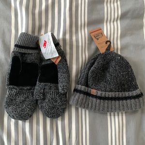 Roots Cabin Collection - Toque and Finger Mittens